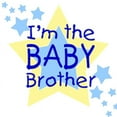 thumbnail image 2 of CafePress - I'm The Baby Brother (Star) Infant Creeper - Baby Light Bodysuit, Size Newborn - 24 Months, 2 of 4