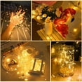 thumbnail image 4 of 2M 20LED Copper Wire Battery Operated Micro Fairy String Light Decor Waterproof, 4 of 7