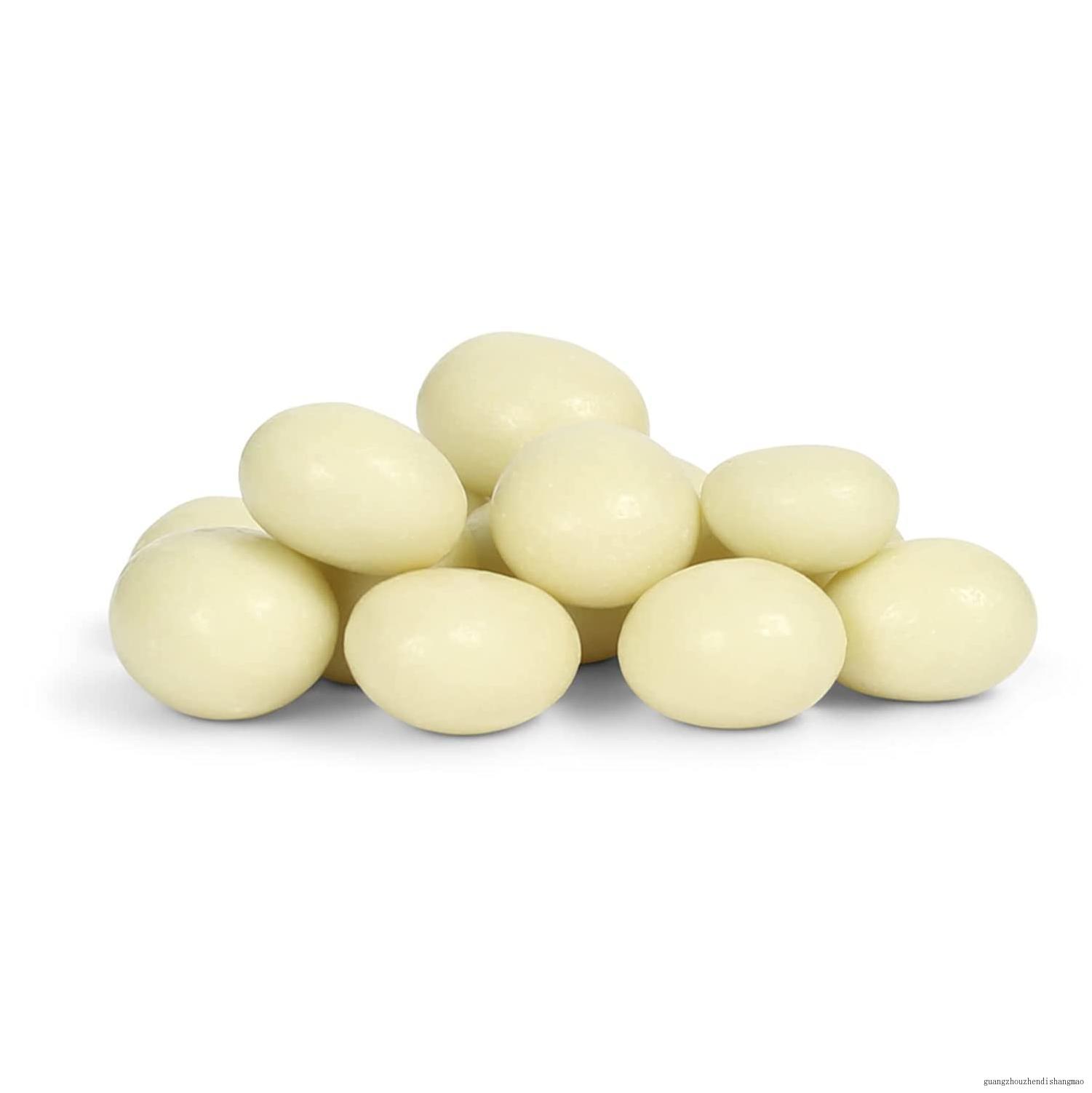 White Chocolate Covered Espresso Beans By Its Delish, 5 Lbs Bulk Bag