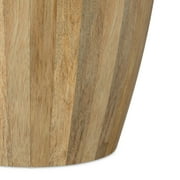 Simpli Home Elmbrook 21 inch Wide Solid Mango Modern End Table in Natural, Assembled