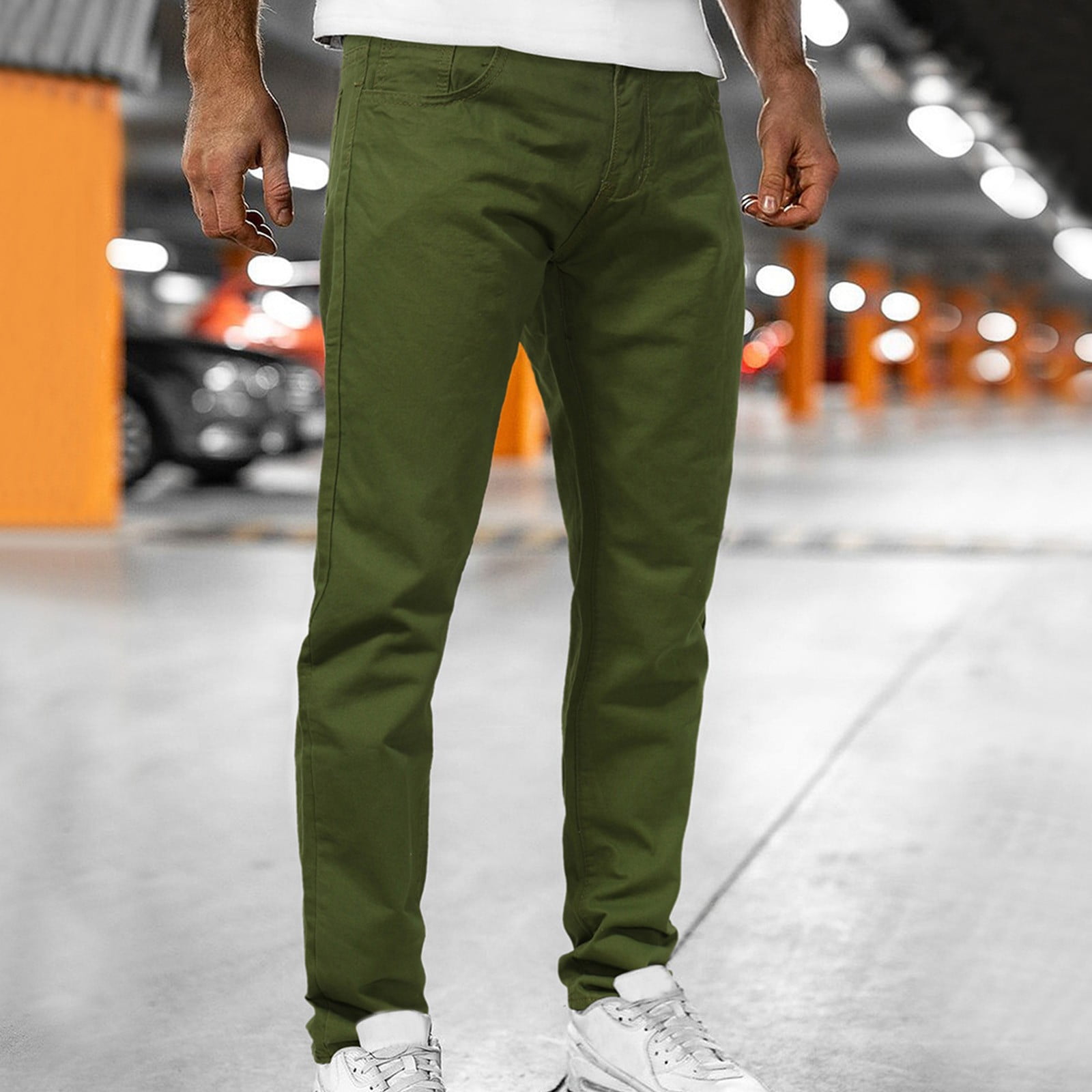 Amazon.com: Pants for Men Fashion Straight Fit Cargo Pants