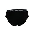thumbnail image 4 of Lacoste 3 Pack Casual Briefs, Black, 4 of 6
