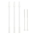 thumbnail image 3 of Replacement Reusable Straws 12inch Clear Straws for Tumblers for Gallon Water Bottles Juice 1000ml/2000ml/ Tumblers Coffee, 3 of 6
