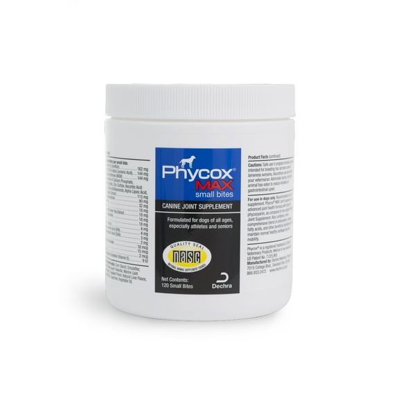 Phycox Max Canine Small Bites 120 ct
