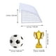thumbnail image 5 of WORGEOUS 1 juego de decoración para tartas de fútbol, ​​decoración de tartas con temática de fútbol, ​​decoraciones de paisajes, figura de fútbol en miniatura, 5 of 8