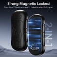 thumbnail image 4 of Hand Warmers Rechargeable 2 Pack Strong Magnetic 18Hrs Longer Heating Portable Pocket-Sized Hand Warmer 6000mAh USB Hot Heater Birthday Gifts for Men Women Camping,Golf,Hunting,Travel Essentials, 4 of 7