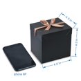 thumbnail image 2 of Cajas de regalo GP SUP, 12 unidades, negras, 10 x 10 x 10 cm, con tapa, 2 of 9
