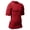 Red, variant on Men's Half Sleeve Compression Shirt NAVY LG