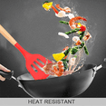 thumbnail image 5 of Sistema del silicón de los utensilios de la cocina, utensilios de cocina resistentes al calor con la manija de madera, utensilio de cocina antiadherente, 5 of 5