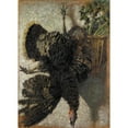 thumbnail image 2 of Giovanni Segantini 11x14 Gold Ornate Wood Frame and Double Matted Museum Art Print Titled - Suspended Turkey (1881), 2 of 4