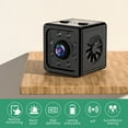 thumbnail image 3 of Oggfader Spy Camera Compact Indoor Plug-In Smart Security Camera,1080p HD Video,Night Vision,Motion Detection,Two-Way Audio,Easy Set Up,Black,11.2x9.6x3.5cm, 3 of 9