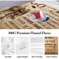thumbnail image 3 of LHSHID 25th Anniversary Blanket Gifts Gift for 25th Wedding Anniversary 25 Years of Marriage Gift for Ruby Wedding Anniversary for Couple Yess Wife Husband Dad Mom Back Throw Blanket 60x80in, 3 of 6