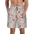 thumbnail image 1 of Fotbe Trendy Floral Design Trajes de Baño Estampados para Hombre, Shorts de Verano de Secado Rápido, Ropa de Playa, Bañadores-XX-Large, 1 of 6