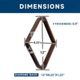 thumbnail image 3 of Soporte para billar GSE Games & Sports Expert de madera maciza, 33 x 30 cm, 3 of 6