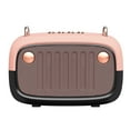 thumbnail image 2 of Latrodar The New Stereo Super Indoor Wireless Portable Mini Bluetooth Small Speaker Elaborately Made Pink 5.8x4.2 Inch Home Gadgets, 2 of 3
