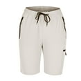 thumbnail image 5 of aidice Womens Hiking Cargo Shorts with Zipper Pockets Summer Drawstring Quick Dry Lightweight Outdoor Shorts, 5 of 6