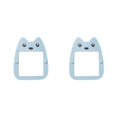 thumbnail image 1 of Justharion Cartoon Animal Unicorn Flamingo Switch Cover Room Decor 3D On -Off Switch Sticker Luminous Switch Outlet Wall Sticker Home Decor Blue 2Set, 1 of 1