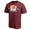 thumbnail image 2 of Men's Maroon Virginia Tech Hokies 125 Years T-Shirt, 2 of 3