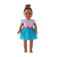 thumbnail image 3 of My Life As 2-Piece Sparkly Confetti Dress Doll Outfit, Multicolor, 3 of 4