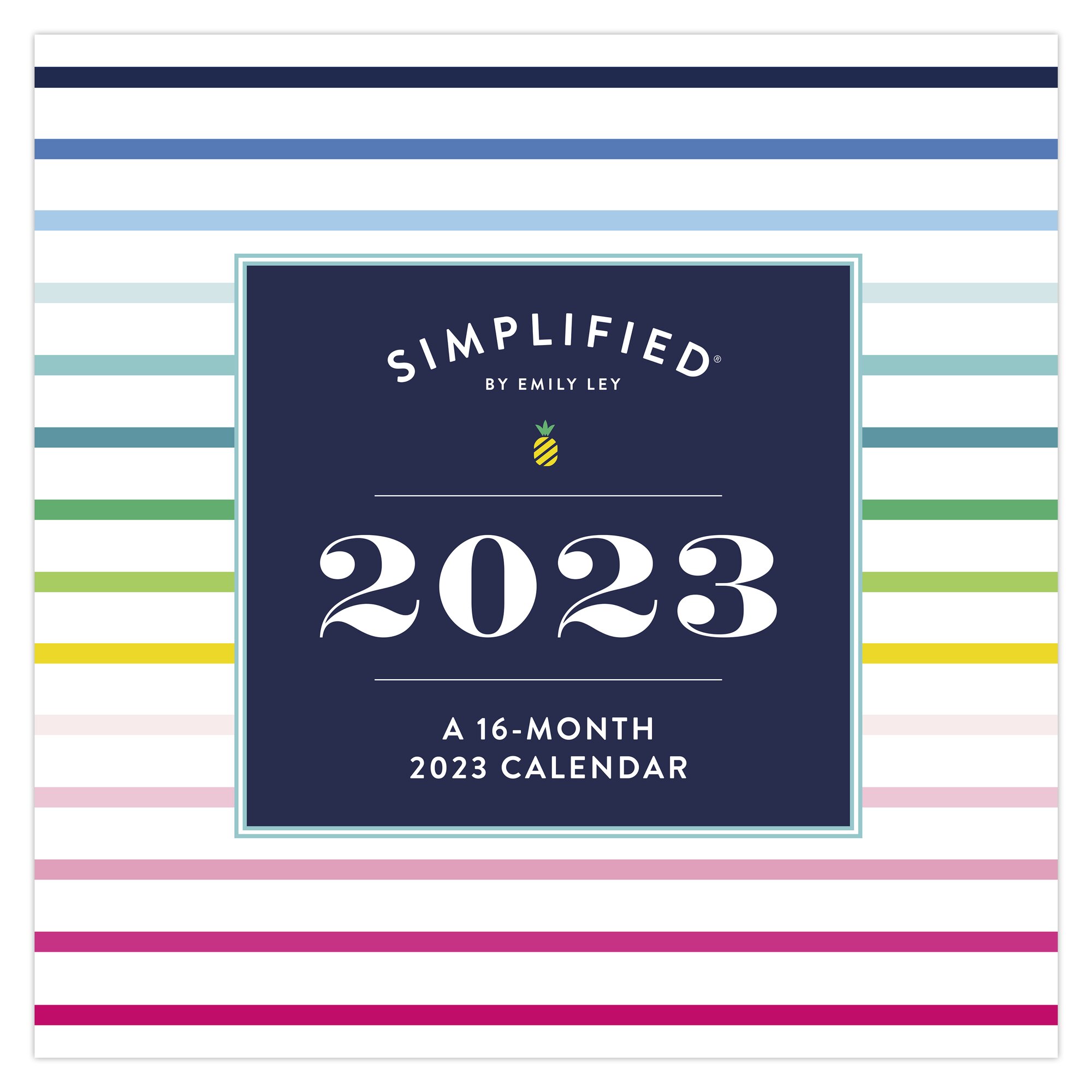 Simplified by Emily Ley for At-A-GLANCE 2023 Monthly Wall Calendar 12 x 12