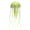 Yellow, variant on Ohmyroo Fluorescent Simulation Jellyfish 2 Pack Small Artificial Glow-in-the-Dark Floating Ornament for Pool and Aquarium 7 Inch