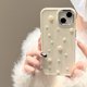 thumbnail image 2 of Funda De Teléfono 3D Pearl Para iPhone 7 8 Plus 11 12 13 14 Pro MAX 11Pro X XR XS SE 2020 2022 14Plus Silicona Líquida Mate Protector De Corazón Bling A Prueba De Golpes, 2 of 4