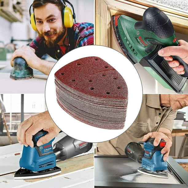 Sanding Triangles Sandpaper For Bosch Psm 100a Psm 160 Psm 200
