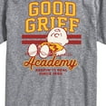 thumbnail image 3 of Peanuts - Good Grief Academy - Men's Short Sleeve Graphic T-Shirt, 3 of 6