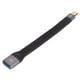 thumbnail image 3 of Cable de transmisión USB hembra a tipo C macho de 10 Gbps PD de 100 W de carga rápida 3.1 Gen 2 para dispositivos portátiles, celulares y tipo C, 3 of 12