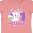 thumbnail image 4 of Inktastic 1 Year Old with Cute Unicorn Birthday Girls Baby T-Shirt, 4 of 5