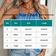 thumbnail image 3 of Tank Tops for Women under $5 Suspenders V-Neck Solid Color Summer Blouse Casual Shirt Sky Blue S, 3 of 5