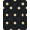 Black Cream Gold, Pattern 16, variant on ODIKA Disc Music Note Groove Cd Shaped Round Shape Record Vinyl Vintage Playful Pet Friendly & Kids Safe Play for Playroom, Bedroom, Reading Nook