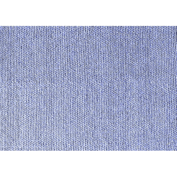 Ahgly Company Indoor Rectangle Solid Blue Modern Area Rugs, 8' x 10'