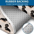 thumbnail image 4 of Cute Dachshund Bathroom Rugs Sets 3 Piece,Toilet Cover Set,Absorbent Non Slip Bathroom Mats Sets with U-Shaped Contour Rug Toilet Rug Set, 4 of 5