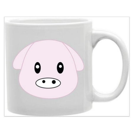 

Pink Pig Face Mug