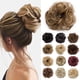 thumbnail image 1 of Benehair Moño desordenado Pieza de cabello Scrunchy Updo Piezas de cabello para mujeres Moño de cabello ondulado esponjoso Coleteros Donut Postizo Moños sintéticos con banda de goma elástica Marrón cl, 1 of 5