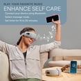 thumbnail image 4 of LifePro FSA/HSA Eligible Eye Massager with Heat & Vibration – Heated Eye Mask for Migraines, Puffy Eyes & Dry Eyes, Cordless Eye Massager with Bluetooth Music - Gray, 4 of 7