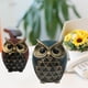 thumbnail image 5 of Yuarrent Dormitorio Animal Estatua Mini Resina Escultura Estatuilla Mesita de noche Decoración de vacaciones Decoración de vacaciones Regalo de Decoración Rojo Yuarrent HA011197-02B, 5 of 6