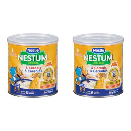 (2 Pack) Nestle® Nestum® 5 Cereals Infant Cereal 10.6 oz.
