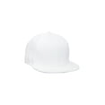 thumbnail image 1 of Stretchable Wool Blend Flat Visor Pro Style Cap, White Large/X-Large, 1 of 1