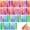 Watercolor, variant on 50PCS Calm Stickers for Anxiety Sensory Stickers Calm Stickers for Relieve Adults Teens Fidgets Stress Office&Classroom Supplies Anxiety Relief Items with Tactile Textured Surface Patterns