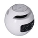thumbnail image 4 of Altavoz multifuncional Bluetooth 5.0 con despertador, altavoz inalámbrico portátil con forma de bola recargable con reloj para dormitorio y oficina, color blanco G90S, 4 of 8