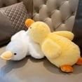thumbnail image 4 of Cute Stuffed Animal Plush - Soft and Cuddly Duckling Toy Pillow for Kids, Birthday Gifts, Nursery Decor, Home Decoration, and Comforting Companions, 4 of 9