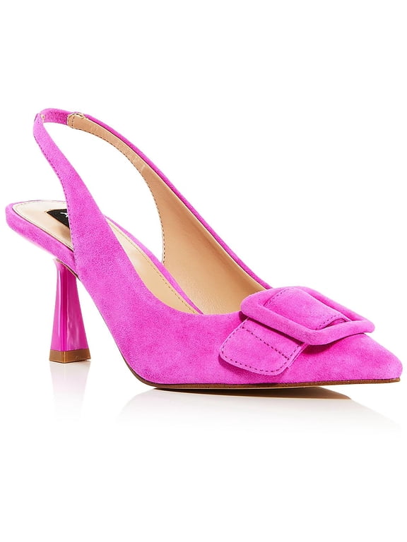 Womens BELL Suede Kitten heel Pumps