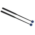 thumbnail image 1 of 2x Percussions Batteries Mallet Accessoire d'Instrument de Musique Mallet en Caoutchouc Percussion pour Éducation Musicale Exercice Timbani Bleu, 1 of 8