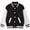 S3-Black, variant on UAYOTSE Kids Baseball Jackets Boys and Girls Varsity Coat Buttons Cardigan Letter Sport Letterman School Jacket(5-6 Years,S21-Purple)