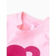 thumbnail image 5 of Barbie Girls Outfit Set Graphic Top and Bow Detail Plaid Print Skater Skirt 2-Piece Set Kids Clothes 5-12Y, 5 of 8