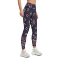 thumbnail image 2 of Leggings Bandana Bleus et Rouges pour Femmes, Pantalons de sport, 2 of 5