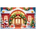 thumbnail image 4 of Christmas Theme Christmas Banner Red Santa's Toy Shop Banner Colorful Lights Gift Decor Holiday Decoration Banner for Christmas Toy Shop Indoor Decor, 4 of 7