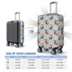 thumbnail image 4 of Fotbe Skiing penguin Funda Protectora para Equipaje, Antirrayones y Resistente a la Suciedad, Compatible con Maletas de 18 a 32 Pulgadas-Large, 4 of 7